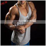 High Quality Wholesale Custom Printed Stringer Gym Vests for Men Quality Choice thumbnail-5