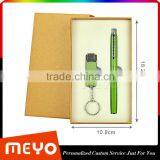 New Arrival Usb Key Disk With Chain and Capped Metal Touch Pen Gift Set thumbnail-2