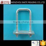 Manufacture Price Stainless Steel AISI316 /304 High Quality u Bolt With Nut or With Gasket Rigging Hardware Quality Choice thumbnail-4
