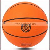 orange 7" basketball custom / custom rubber camp basketball