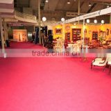 Plain exhibition carpet