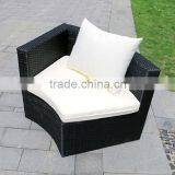 Patio Round Semic Circle Garden Wicker Sofa Quality Choice thumbnail-5