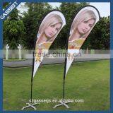 Factory Custom Trade Show Banner Street Banner Teardrop Flag Banner thumbnail-3