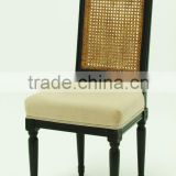 Square back finish color optional Wooden Chair (ZD-1117)