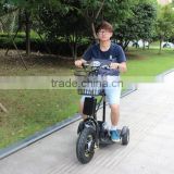 Adult mobility scooter, easy operation electric bike, one seat three wheel bicycle