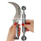 High Quality Multi-Function Stainless Steel Mini Watermelon Scoop thumbnail-1