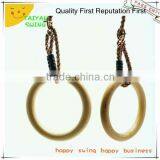 Wood Round Ring Swing for All Ages thumbnail-1