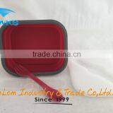 Silicone Foldable Camping Lunch Box(CL1D-MGB152) thumbnail-3