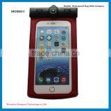 2016 China Customized PVC Waterproof Mobile Cell Phone Bag Smart Phone Bag for Swimming ,travelling and Sporting