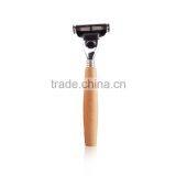Classical 3blade Wooden Handle Shaving Razor thumbnail-4
