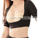 Women's Shapewear Tops Wear Your Own Bra Short Sleeve Slim Crop Top Shaper Bodysuit Body Shaper Slimming Shaper