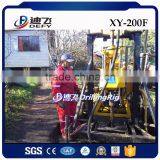 XY-200F Trailer Mounted Borehole Drilling Machine, 200m Water Well Drill Rig thumbnail-3