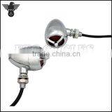 Red Lens Tribar Motorcycle Turn Signals Vintage Indicator for Kawasaki Lighting thumbnail-3