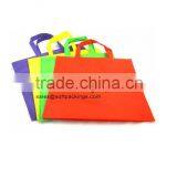 Colored Reusable Grocery Shopping Bag, Custom Printed Non Woven Tote Bag, Promotional and Durable Non Woven Shopping Bag thumbnail-1