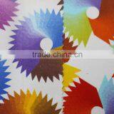 Spandex Cotton Satin Geometric Printed Cotton Fabric thumbnail-5