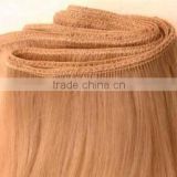 clip in synthetic hair extension in single pieces, synthetic hair weave