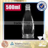 Hand Soap Screw Top Embossed Custom Made Glass Bottles 500 ml Supplier's Choice thumbnail-1