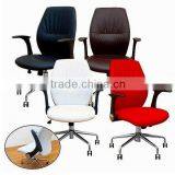 Embossed PVC Office Chair Leather Material Same With Real Leather Design, Good Use for Sofa and Chair Cover thumbnail-1