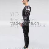 Men's Long Sleeve Compression Wear,smart Compression Fabric, Sexy Compression Wear thumbnail-4