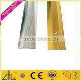 ZHL zhonglian aluminum convexe strip trim,round edge tile trim open,L-shape tile trim