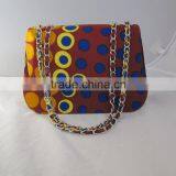 2016 Africa Wax Print Fabric Handbag All Kinds of Wax Bags Match Clothes and Shoes thumbnail-2