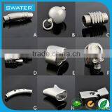 SW-CL053 Dongguan Swater Factory Price Wholesale Clasp Bracelet Hook Type Magnetic Clasp Converter Stainless Steel Clasp thumbnail-5