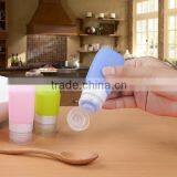 Multi-functional BPA Free Non-toxic Silicone Lotion Bottle,eco-friendly Silicone Travel Bottles for Cosmetics thumbnail-2