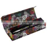 colorful printing handmade book shape box packaging for pen with magnet closeure customized design gift box packaging PVC window