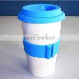 High Quality Hot Sell Silicone Coffee Cup Cover thumbnail-1