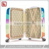 Suitcase Luggage Colorful Hard Shell Rainbow Luggage French thumbnail-3