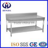 Restaurant Stainless Steel Kitchen Work Table With Under Shelf thumbnail-1
