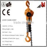 SPECIAL APPEARANCE AND FREE GEARING SYSTEM AND HIGH EFFICIENCY SAFE LOCKING HOOK MANUAL LEVER HOIST