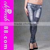 Factory Directly Hot Wholesale Cheap Jeans Sexy Girl Seamless Leggings thumbnail-1