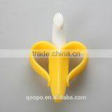 New Baby Products Silicone Baby Banana Shape Toothbrush Teether