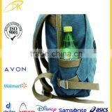 2016 FLA Audit Custom Cheap Canvas Backpack for Teens, Canvas Drawstring Backpack thumbnail-3