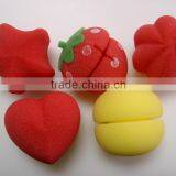 New Product!!! Sleeping Hairdressing Hair Sponge Ball/Sponge Hair Styler/ Magic Hair Sponge Curler thumbnail-1