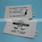 Wholesale Fashion Custom Canvas Toiletry Bag With Logo thumbnail-3