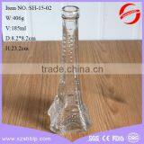 2016 New Style Laminate Mini Tower Shape Artware Glass Bottle Wholesale thumbnail-1