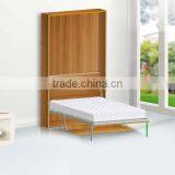 Single Transformable Wall Bed With a Desk Accessories or Hardware