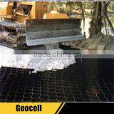 Textured HDPE Honeycomb Plastic Gravel Stabilizer Reinforced Geocell Used in Slope