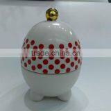 Hot Sale Personalized Color Glazed Decorative Ceramic Custom Printed Candle Jars thumbnail-1