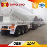 Double Compartment Bulker Cement Truck Trailer , Bulk Cement Tank Trailer thumbnail-4