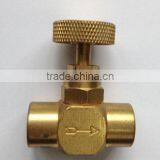 High Pressure Brass Needle Valve 1/4 NPT thumbnail-1