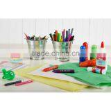 Set Of Six 11cm High Galvanised Steel Serving Buckets - For A Variety Of Uses thumbnail-6