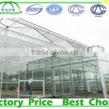 Large Size and Multi Span Agricultural Glass Greenhouse thumbnail-3