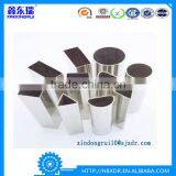 Powder Coating Anodizing Triangular Aluminum Tubing Custom Irregular Aluminum Pipe thumbnail-2