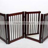 New Design Foldable Wooden Pet Gate Dog Fence thumbnail-1