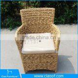Pe Rattan Curved Rattan Outdoor Rattan/Wicker Dining Chairs thumbnail-4