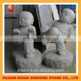 Cute Thinking Little Granite Monk Statue Home Deco Table Decoration thumbnail-4