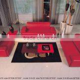 Chesterfield Sofa Set. Genuine Leather Sofa Set. American Modern Style Leather Sofa Set B48138 thumbnail-1